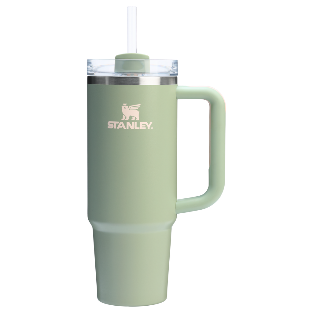 Double-Wall Vacuum The Quencher H2.0 Flowstate Tumbler | Stanley Create D331C - 40oz Large Capacity Car-Cup Friendly Quencher Detail
