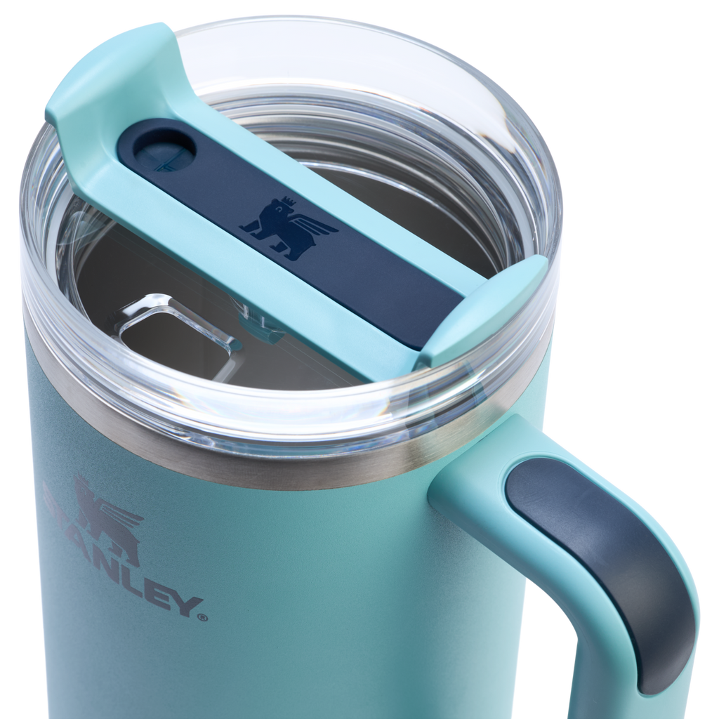 Double-Wall Vacuum The Quencher H2.0 Flowstate Tumbler  | Stanley Create D332L - 40oz Large Capacity Car-Cup Friendly Quencher Detail
