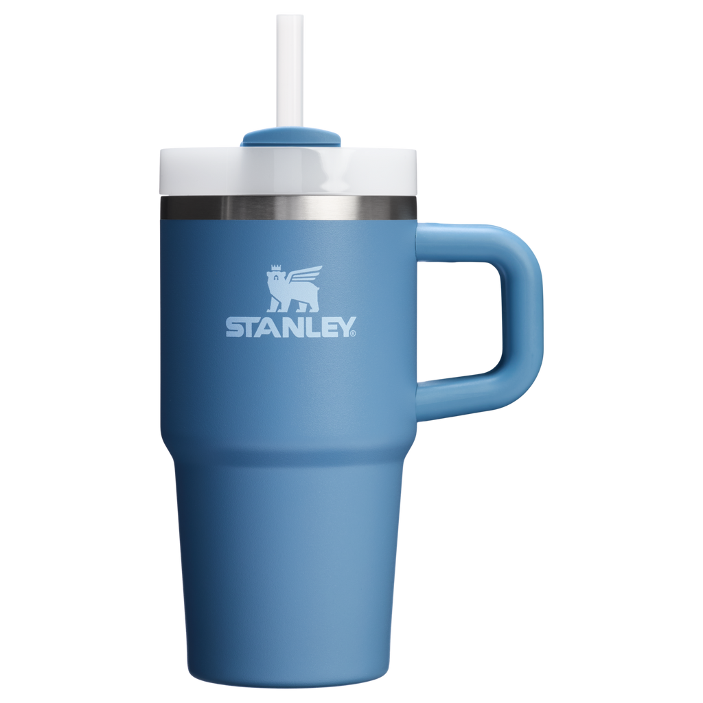Double-Wall Vacuum The Quencher H2.O Flowstate Tumbler with Handle | Stanley Create D309N - Premium Stainless Steel Straw Cup for All-Day Hydration Detail