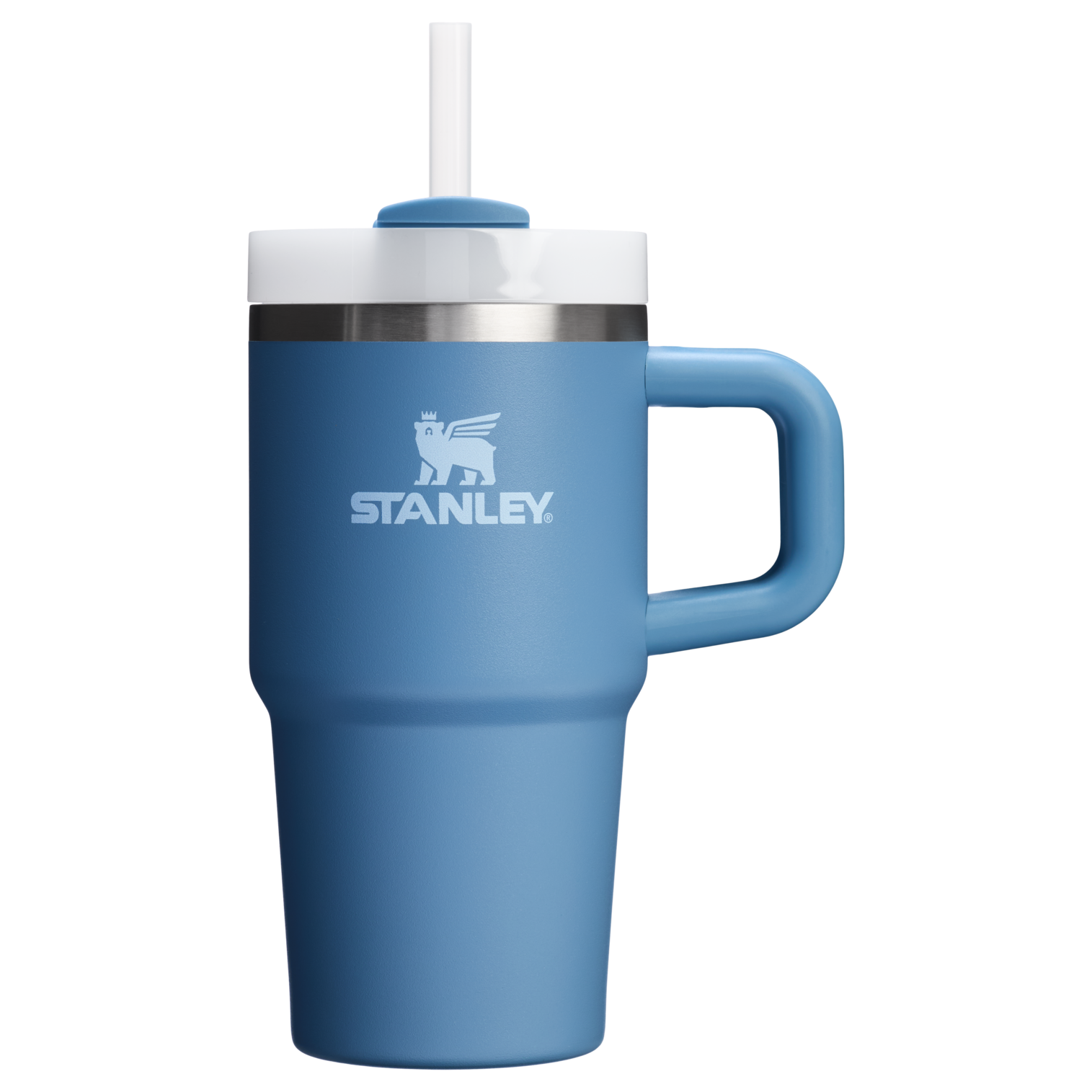 Double-Wall Vacuum The Quencher H2.O Flowstate Tumbler with Handle | Stanley Create D309N - Premium Stainless Steel Straw Cup for All-Day Hydration Detail