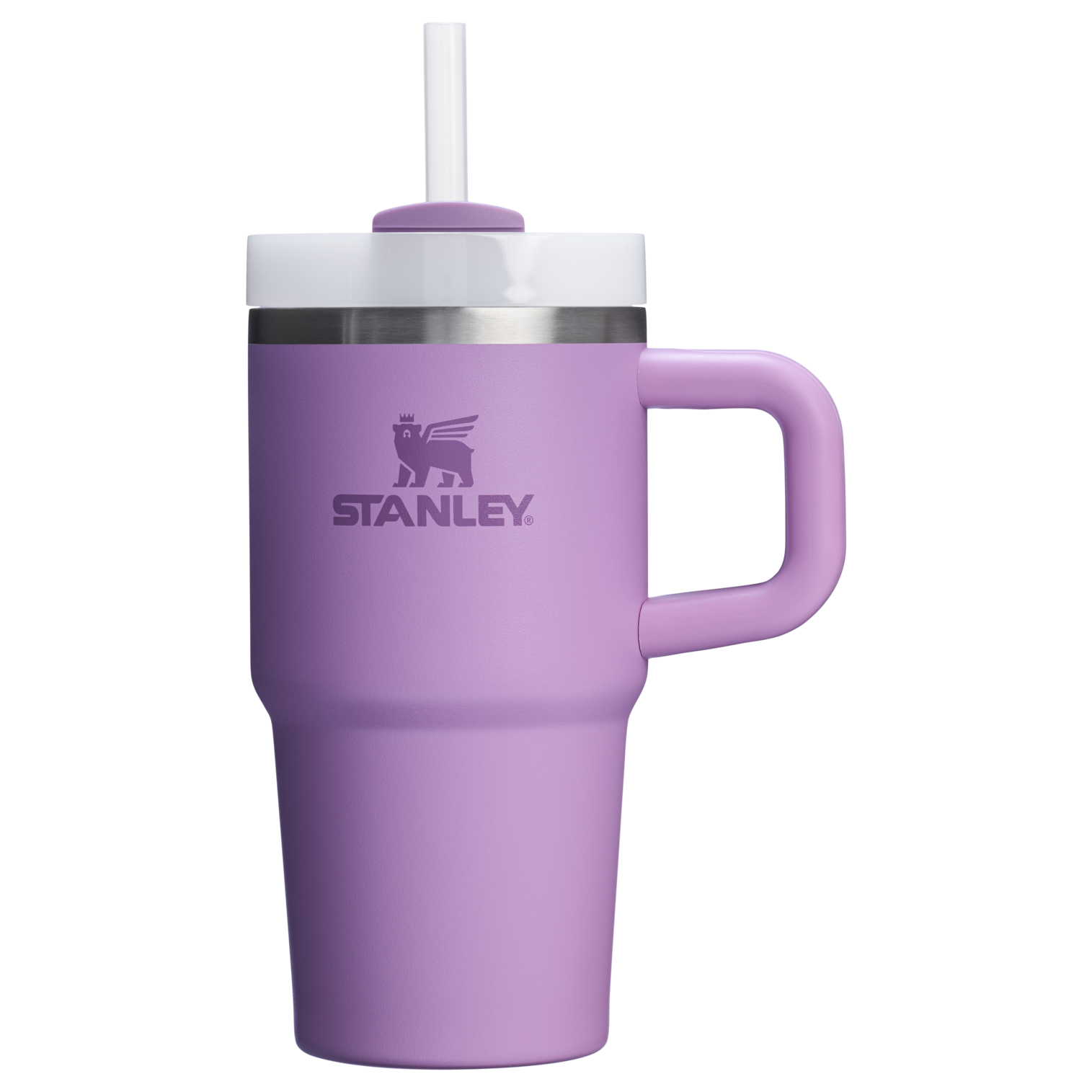 Double-Wall Vacuum The Quencher H2.O Flowstate Tumbler with Handle | Stanley Create D309N - Premium Stainless Steel Straw Cup for All-Day Hydration Detail