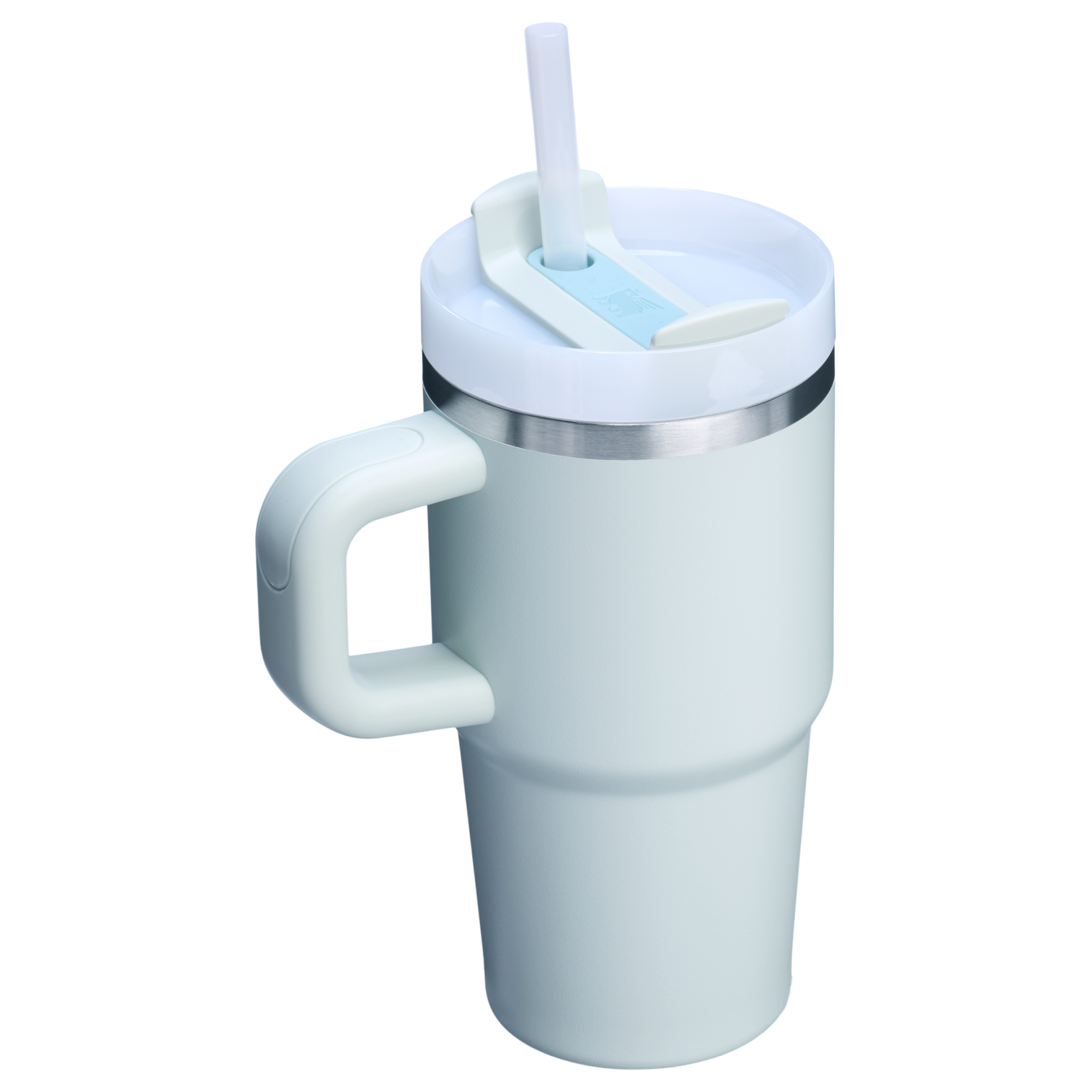 Double-Wall Vacuum The Quencher H2.O Flowstate Tumbler with Handle | Stanley Create D309N - Premium Stainless Steel Straw Cup for All-Day Hydration Detail