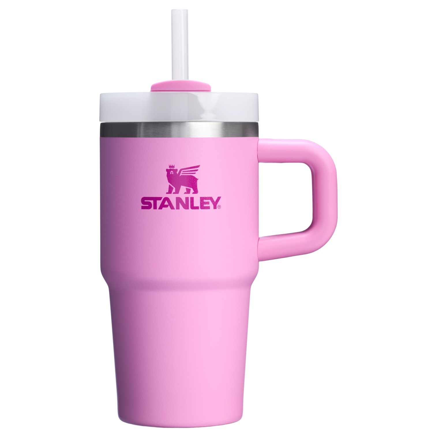Car-Cup Friendly The Quencher H2.O Flowstate Tumbler | Stanley Create D274S - Premium Stainless Steel Straw Cup for All-Day Hydration Detail