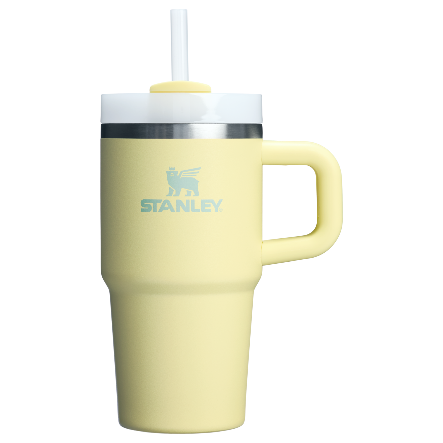 Double-Wall Vacuum The Quencher H2.O Flowstate Tumbler with Handle | Stanley Create D309N - Premium Stainless Steel Straw Cup for All-Day Hydration Detail