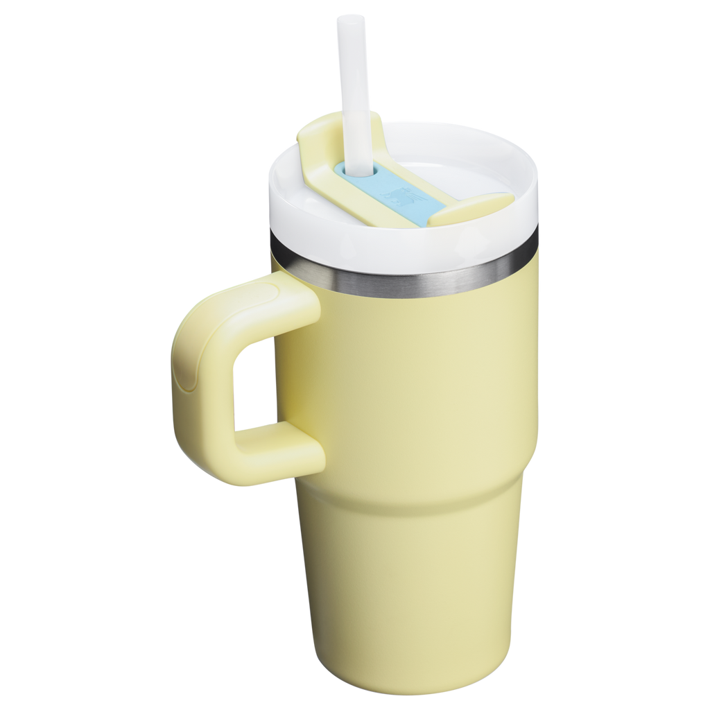 Double-Wall Vacuum The Quencher H2.O Flowstate Tumbler D251V - Double-Wall Vacuum Insulated Travel Tumbler with Straw Detail
