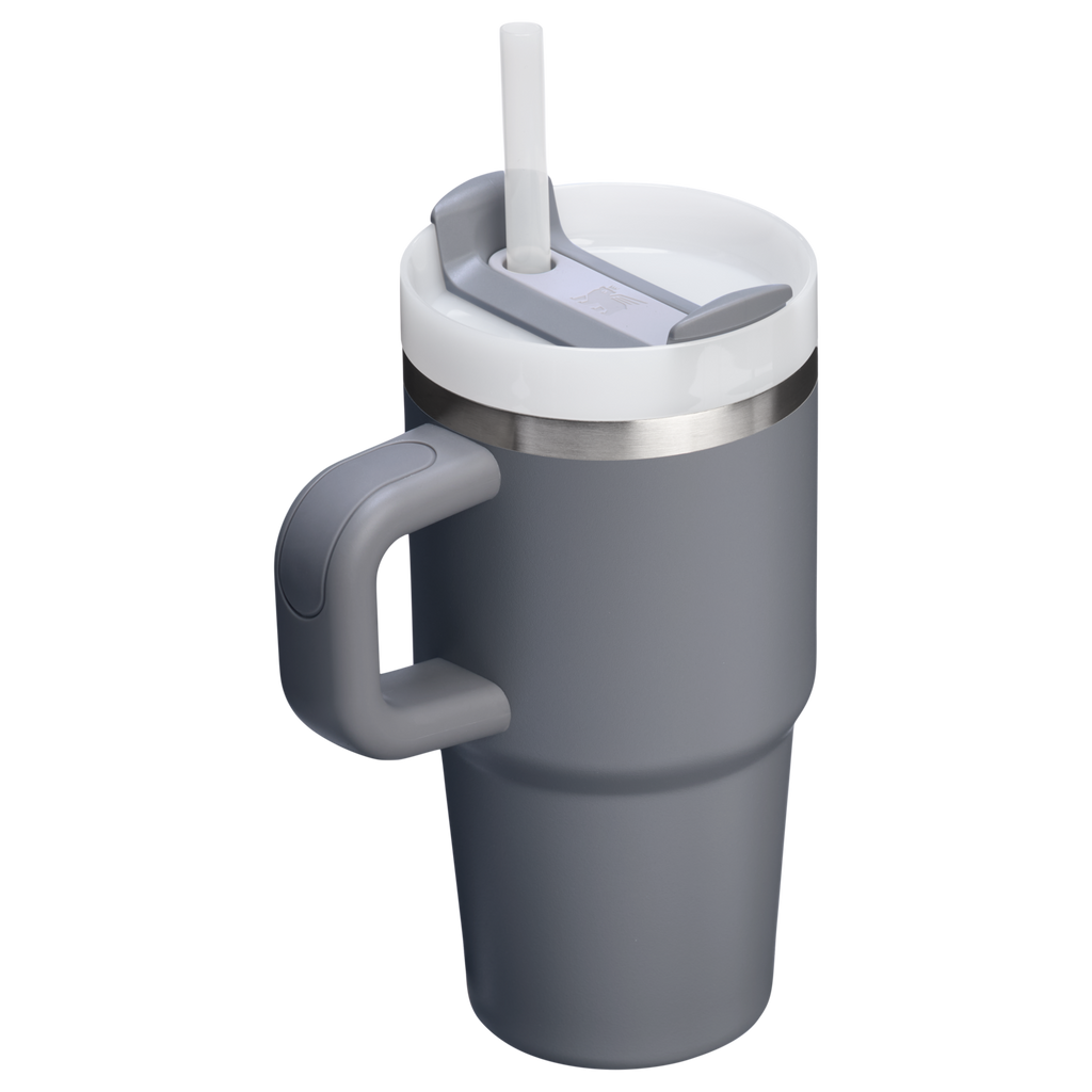 Large Capacity The Quencher H2.O Flowstate Tumbler D069R - Double-Wall Vacuum Insulated Travel Tumbler with Straw Detail