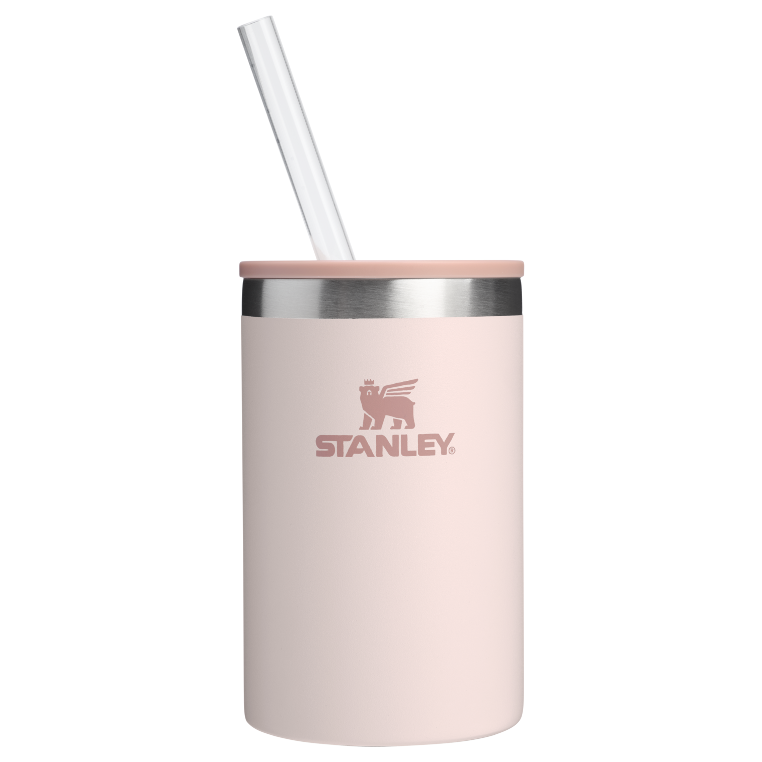 Leak-Proof Insulated The Everyday Can Cooler Cup | Stanley Create D313H - Leak-Proof Insulated Mini Cooler Bag for Lunch - Rose Quartz