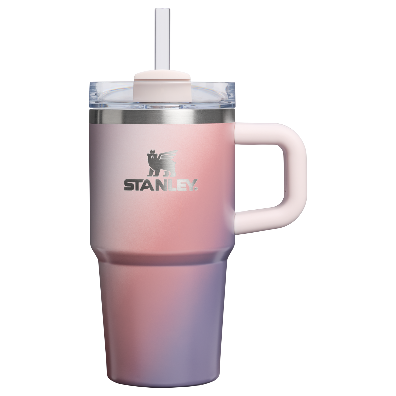 Double-Wall Vacuum The Quencher H2.O Flowstate Tumbler D251V - Double-Wall Vacuum Insulated Travel Tumbler with Straw Detail