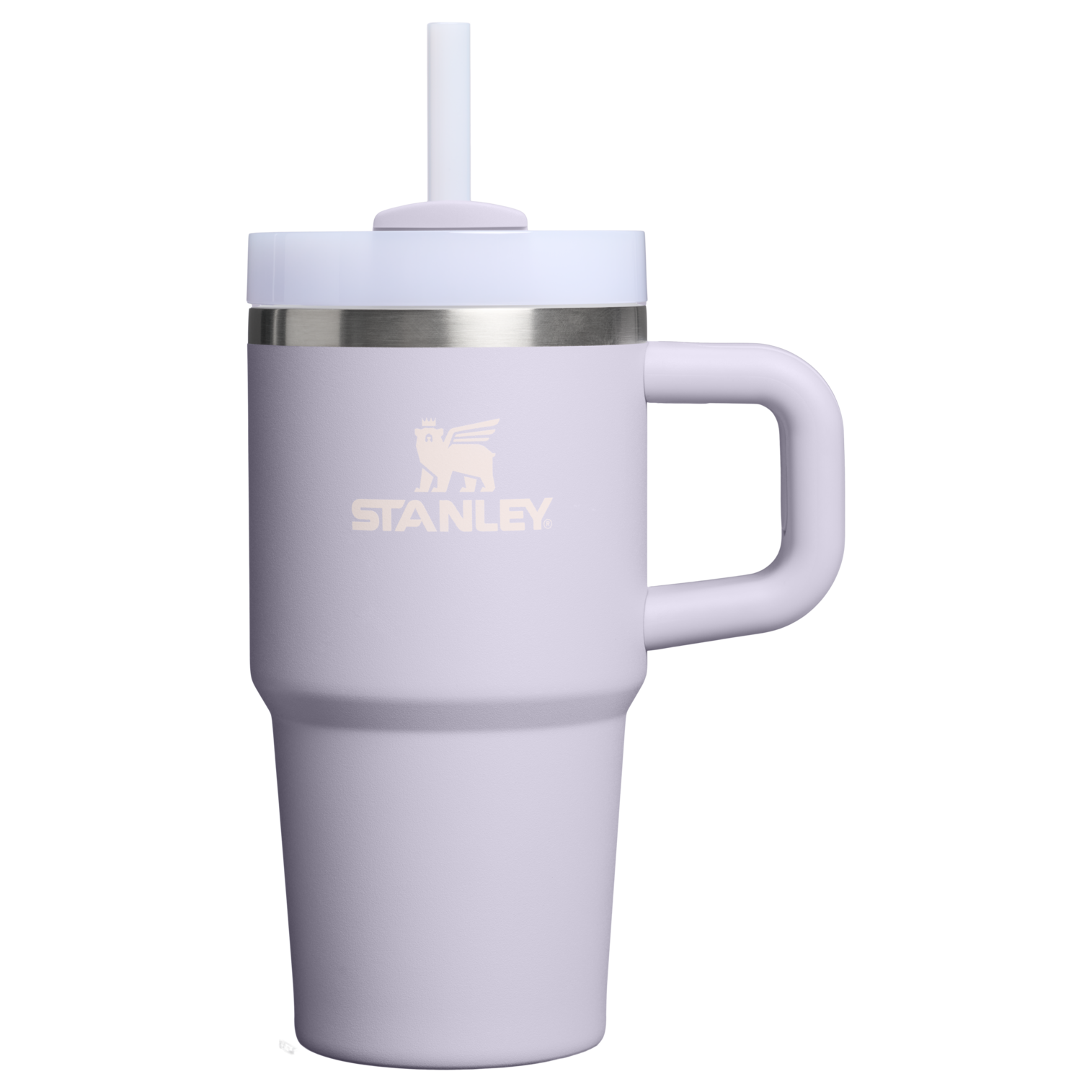 Large Capacity The Quencher H2.O Flowstate Tumbler D069R - Double-Wall Vacuum Insulated Travel Tumbler with Straw - Purple Dust