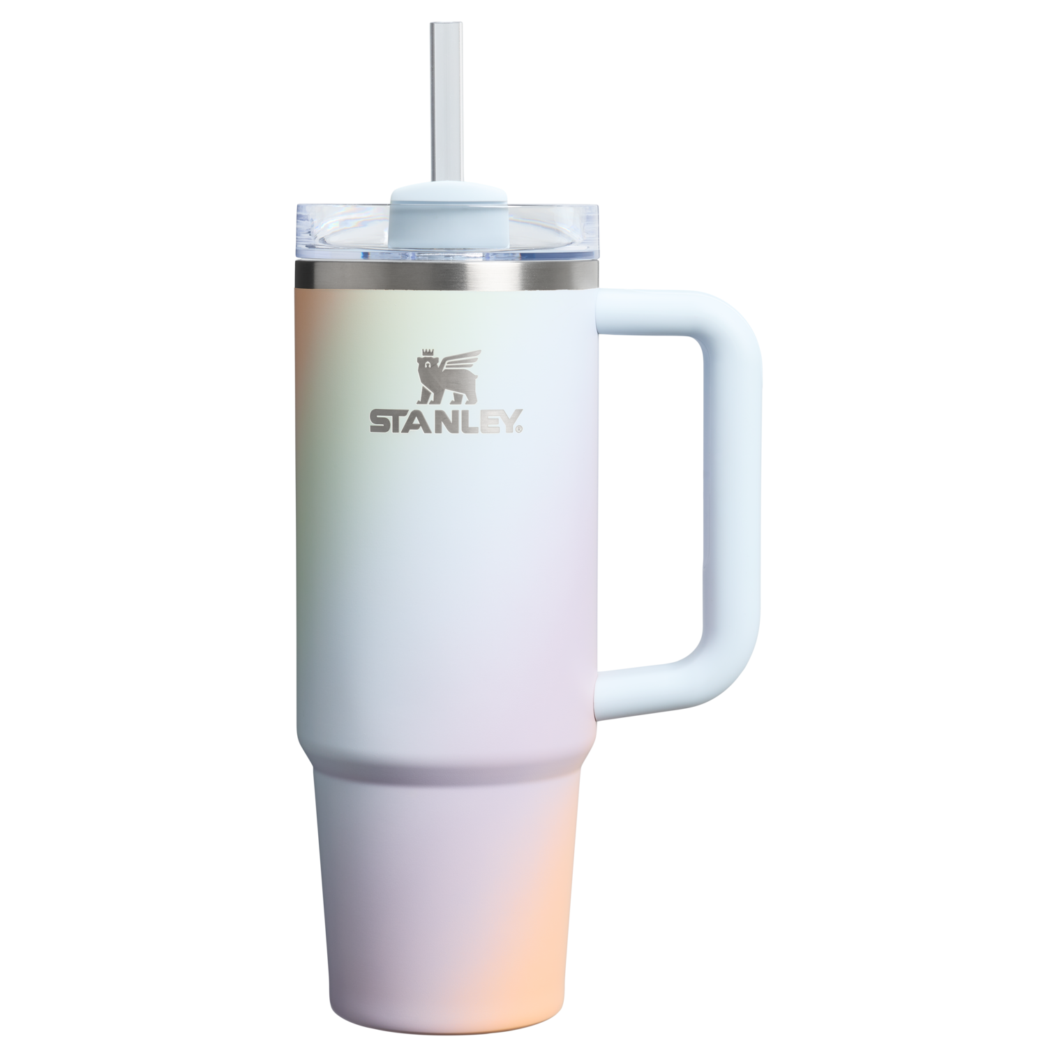 Large Capacity The Quencher H2.0 Flowstate Tumbler D051L - 40oz Large Capacity Car-Cup Friendly Quencher - Sunrise Spiral
