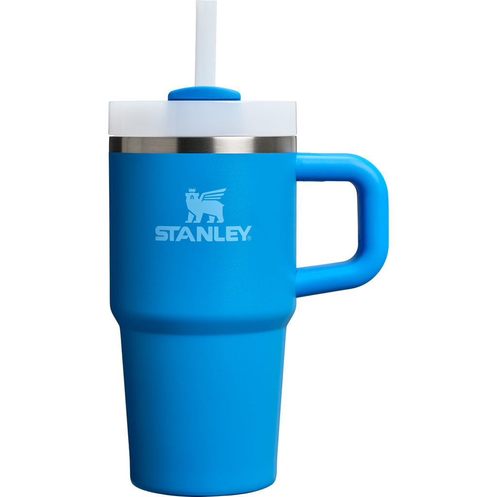 Double-Wall Vacuum The Quencher H2.O Flowstate Tumbler with Handle | Stanley Create D309N - Premium Stainless Steel Straw Cup for All-Day Hydration Detail