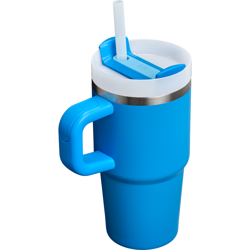 Double-Wall Vacuum The Quencher H2.O Flowstate Tumbler with Handle | Stanley Create D309N - Premium Stainless Steel Straw Cup for All-Day Hydration Detail