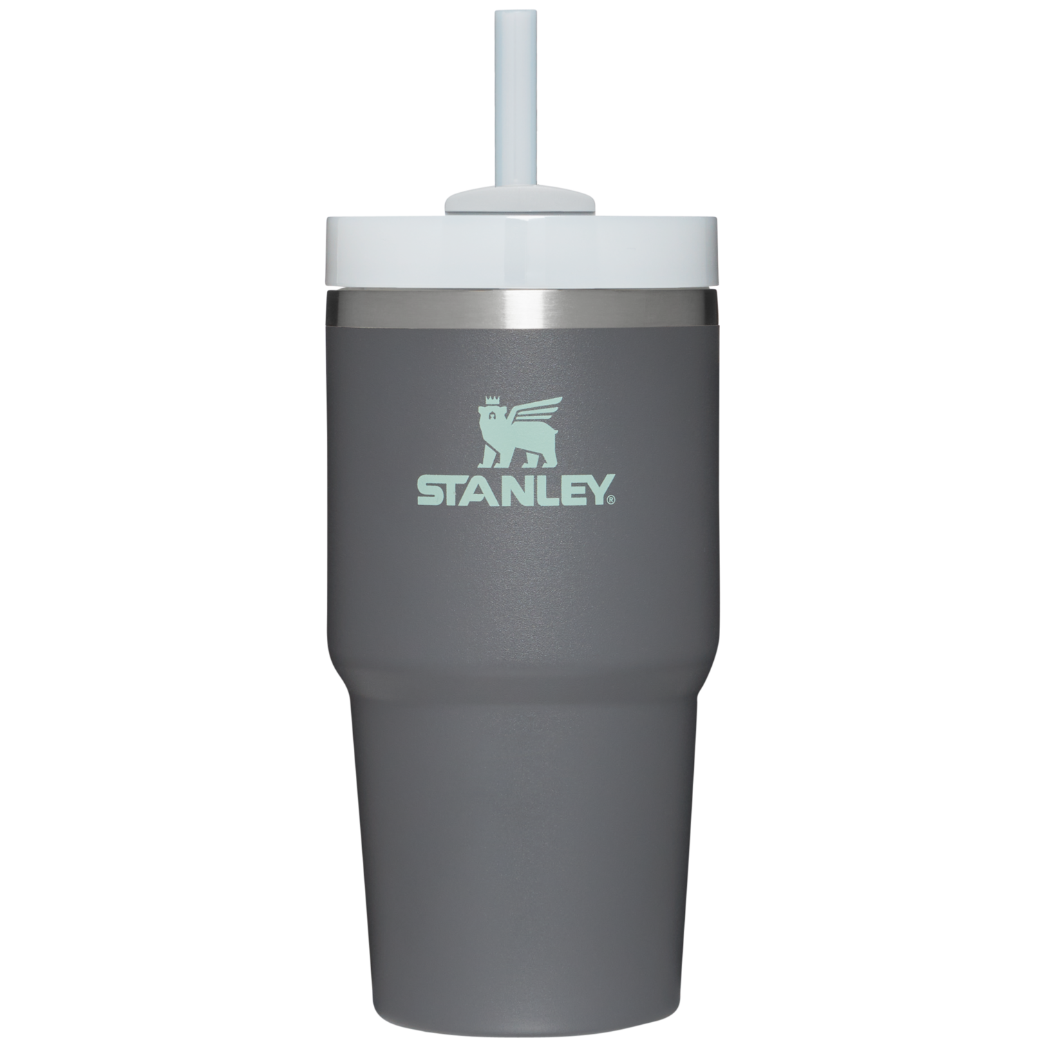 Large Capacity The Quencher H2.0 Flowstate Tumbler D030T - Premium Stainless Steel Straw Cup for All-Day Hydration - Charcoal