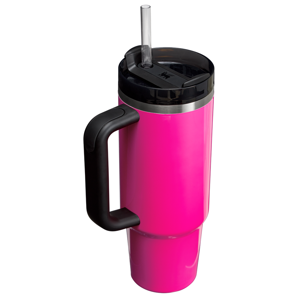 Double-Wall Vacuum The Quencher H2.0 Flowstate Tumbler | Stanley Create D331C - 40oz Large Capacity Car-Cup Friendly Quencher Detail