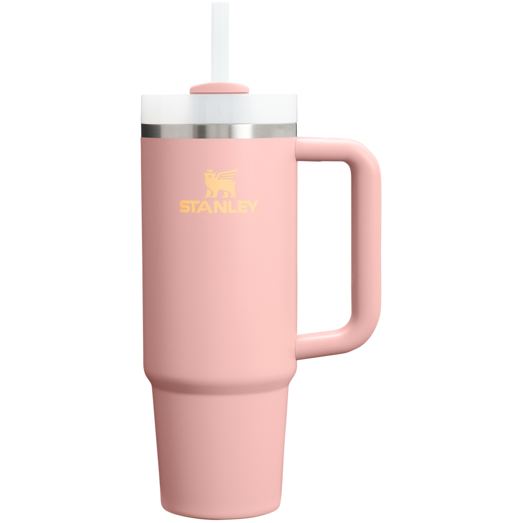 Large Capacity The Quencher H2.0 Flowstate Tumbler D051L - 40oz Large Capacity Car-Cup Friendly Quencher - Peach Rose