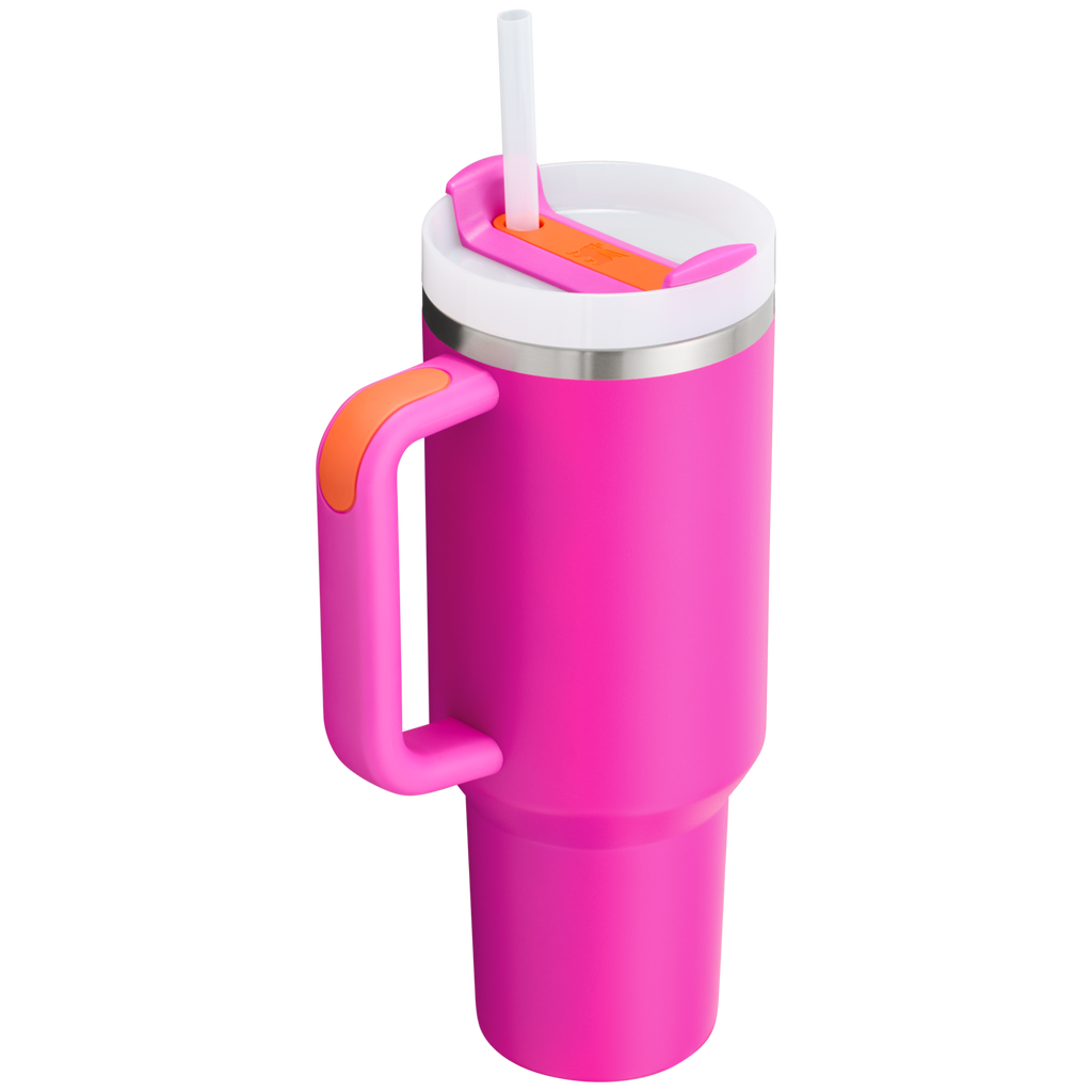 Double-Wall Vacuum The Quencher H2.0 Flowstate Tumbler  | Stanley Create D332L - 40oz Large Capacity Car-Cup Friendly Quencher Detail