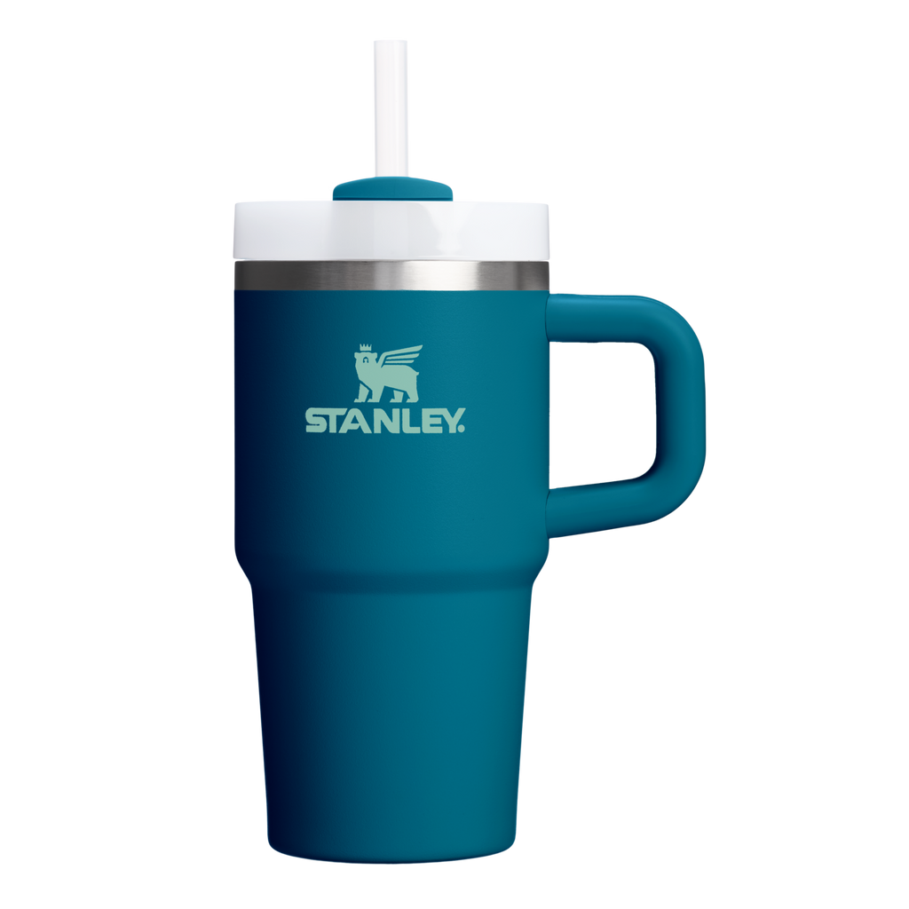 Double-Wall Vacuum The Quencher H2.O Flowstate Tumbler D251V - Double-Wall Vacuum Insulated Travel Tumbler with Straw Detail