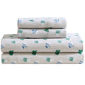 Wrinkle-Resistant Winter Nights Cotton Flannel Sheet Set, King, Holiday Bears - Premium Ultra-Soft Pillowcase Pair for Sleeping - Default Title