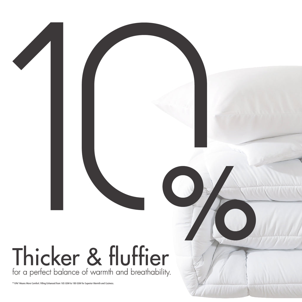 Hypoallergenic Cloud Queen Size 3-Piece All-Season Down Alternative Comforter Set Deep Black (Comforter and Pillowcase Bedding Set / bed i... - Cloud-Like Soft Lightweight Bed Comforter Detail