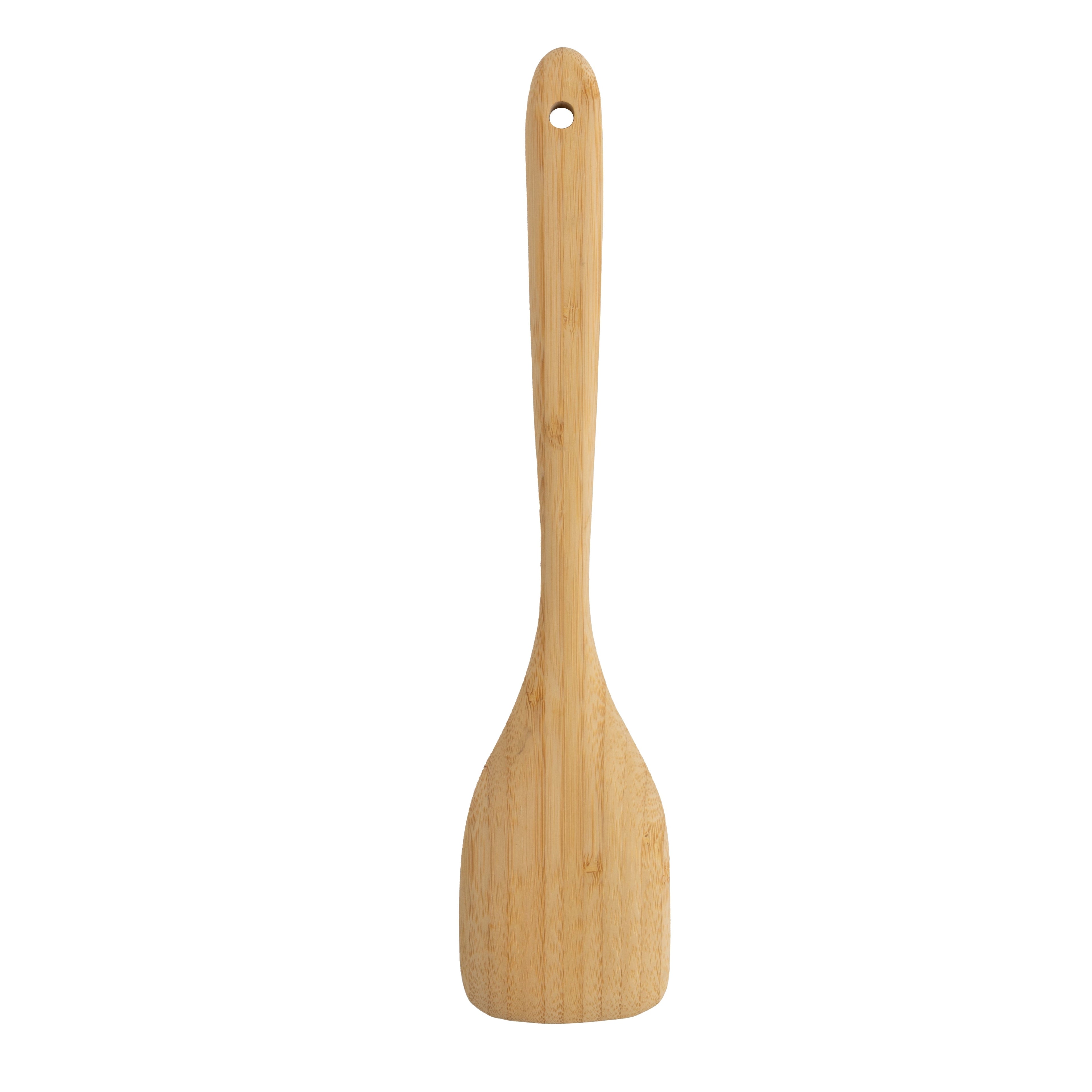 High-Precision Bamboo Turner, Crafted , Cooking and Kitchen, 12.99 x 2.67 x 0.59 inch. - High-Precision Culinary Tool for Baking & Cooking Detail