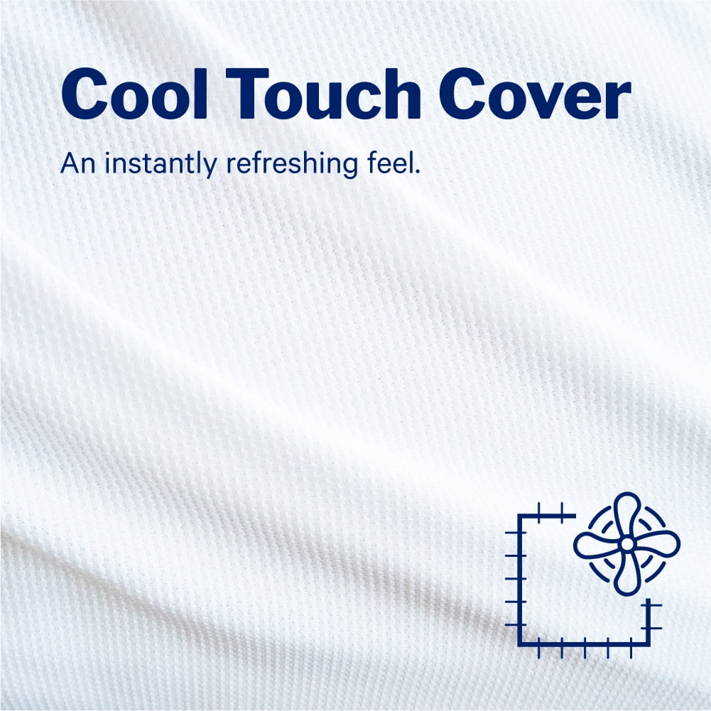 Fluffy Shredded Sleep Essential Cooling Pillow, Standard - Ergonomic Memory Foam Pillow for Neck Pain Support Detail