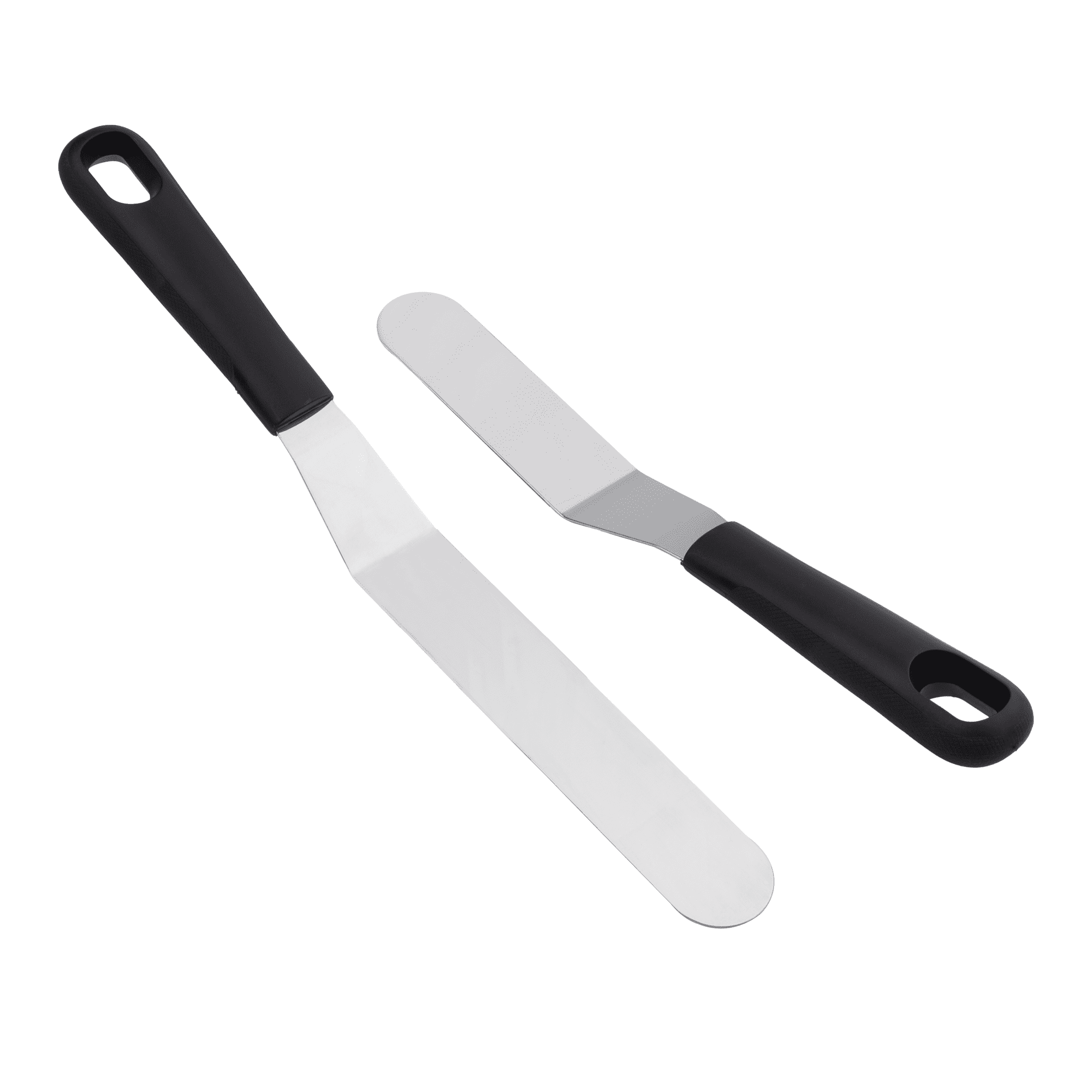 Chef-Quality Stainless Steel Icing Spatulas - High-Precision Culinary Tool for Baking & Cooking Detail