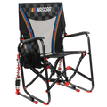 Luxury Camp Adjustable Rocker - NASCAR - Choice 899 - Heavy-Duty Kickback Rocker with Beverage Holder - Default Title