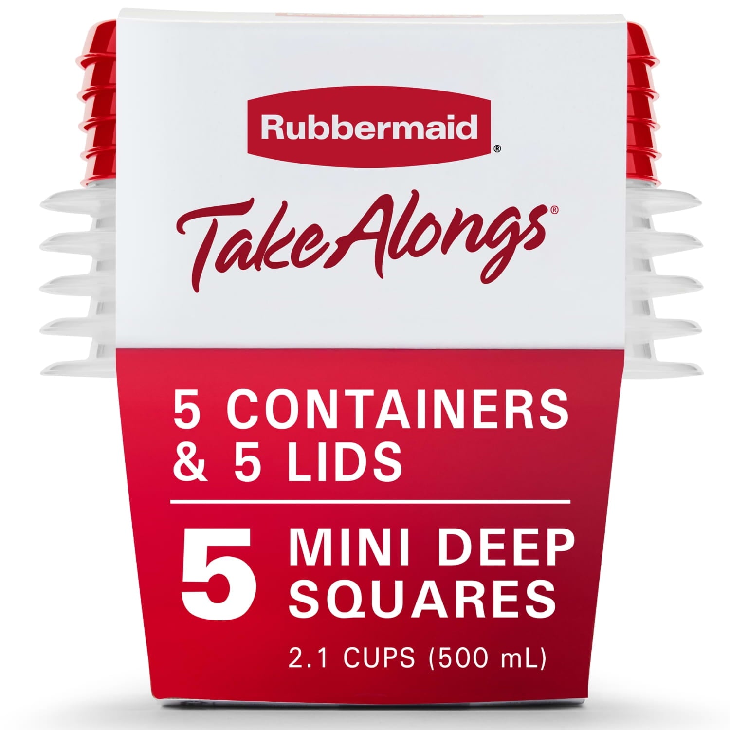 Deliciously Squishy (2 pack) 2.1 cups Clear Food Storage Container 5 pk - Deliciously Soft Cupcake Sensory Glob Detail