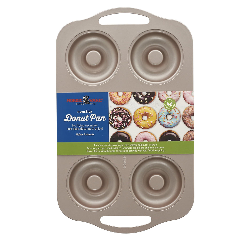 Time-Saving 6 Cavity Nonstick Steel Donut Pan - Multi-Functional Manual Food Chopper & Slicer Detail