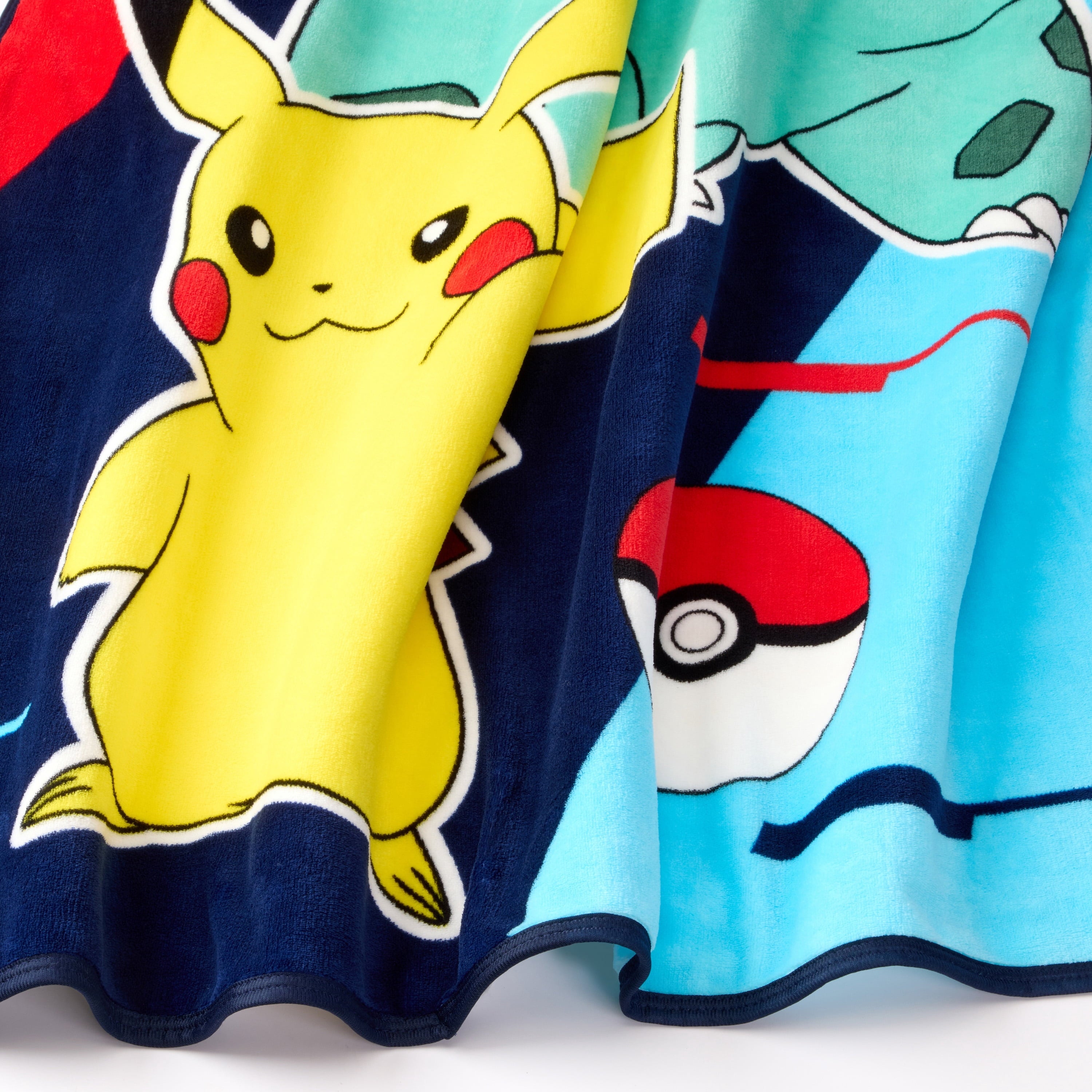 Lightweight Warm Kids Print Fleece Throw Blanket, 46 x 60 - Cozy Fleece Throw Blanket for Couch & Bed Detail