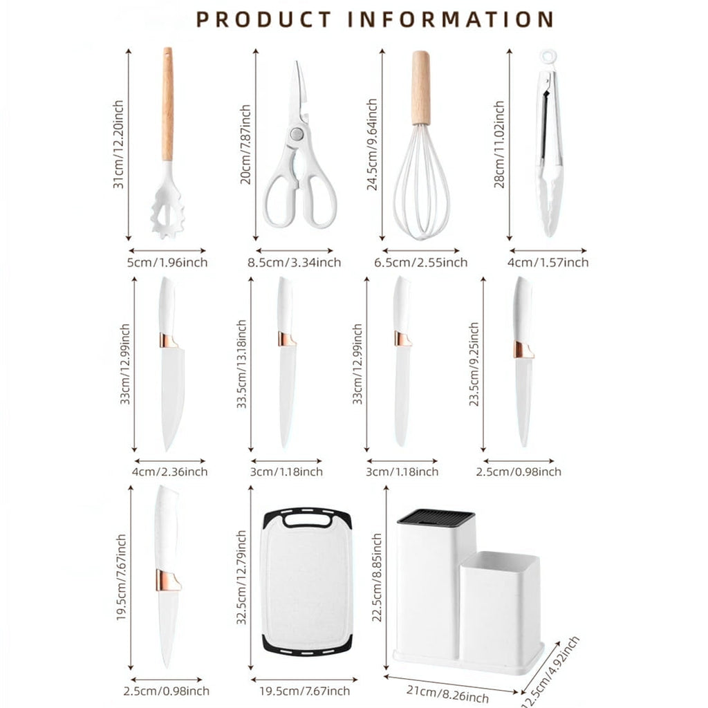 Premium Silicone Kitchen Utensils Set for Cooking, 11 Cooking Utensils, 6 Knife set Beige,3 Utensil Sets,utensilios de cocina - Heat-Resistant Silicone Cooking Spatula Turner Detail
