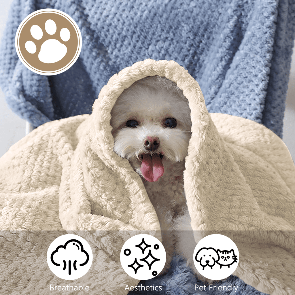 Lightweight Warm Ultra Soft Throw Blanket, Warm Cozy Blankets for Couch Bed Chair, Breathable and Lightweight Blankets for All Seasons... - Lightweight Plush Warm Blanket for All Seasons Detail