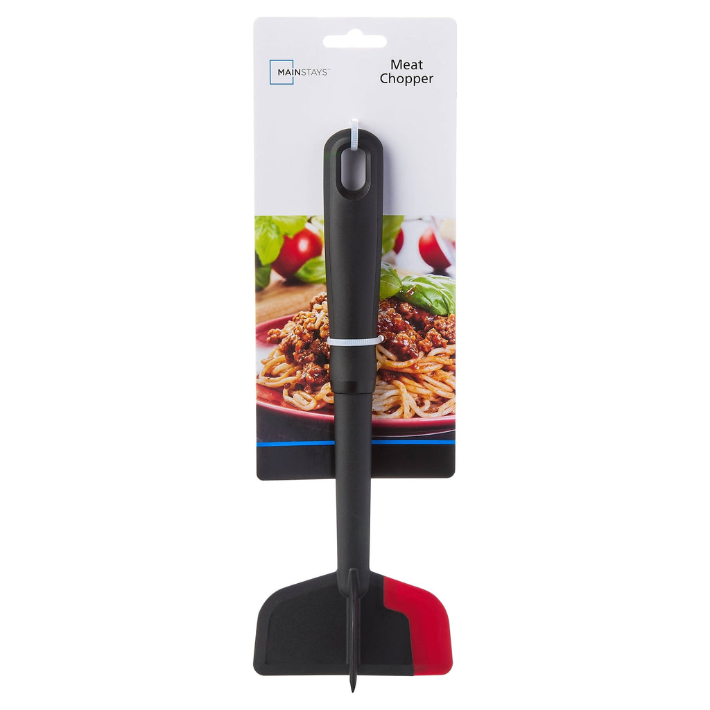 Multi-Functional Silicone Meat Masher and Chopper, Black - Multi-Functional Manual Food Chopper & Slicer Detail