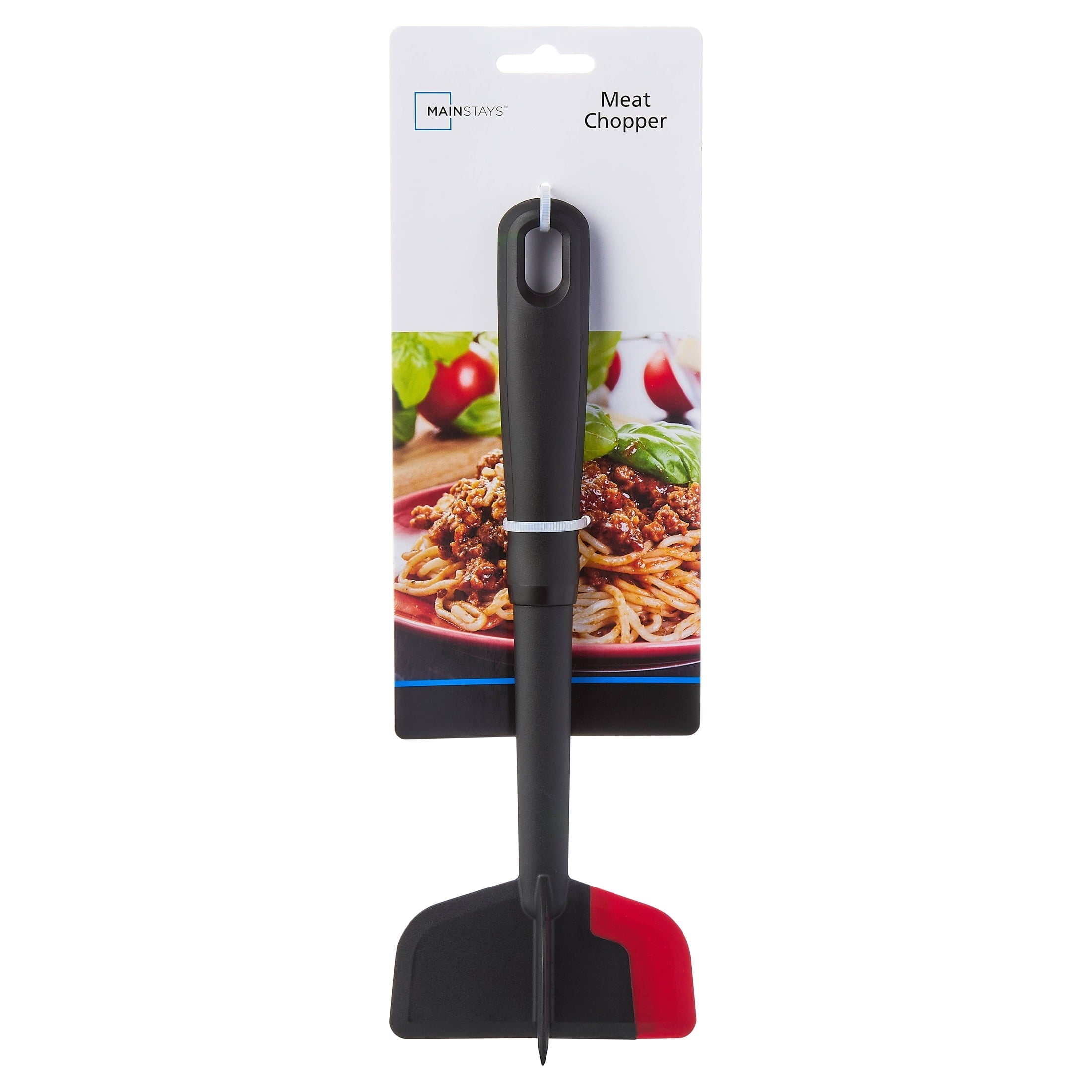 Multi-Functional Silicone Meat Masher and Chopper, Black - Multi-Functional Manual Food Chopper & Slicer Detail