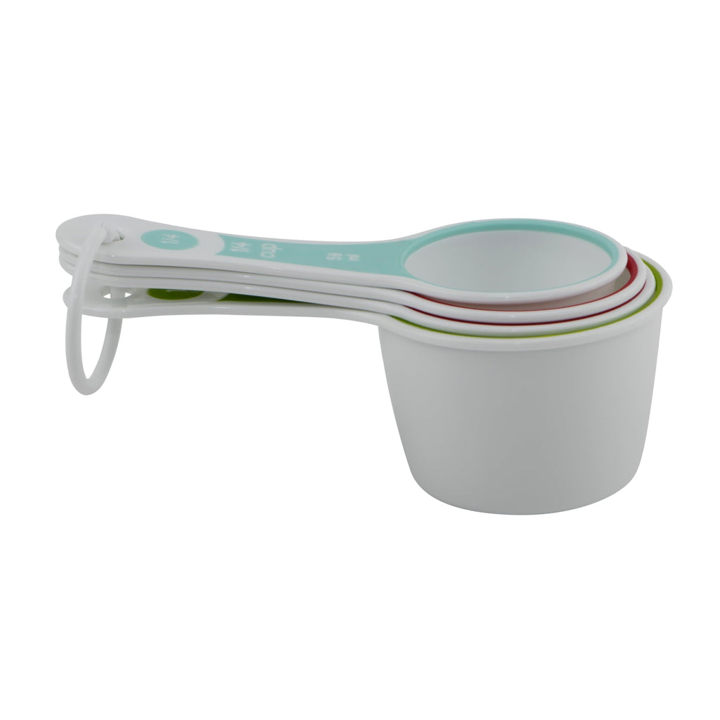 Time-Saving (3 pack) 4-Piece Measuring Cups Set, Multicolor - Multi-Functional Manual Food Chopper & Slicer Detail