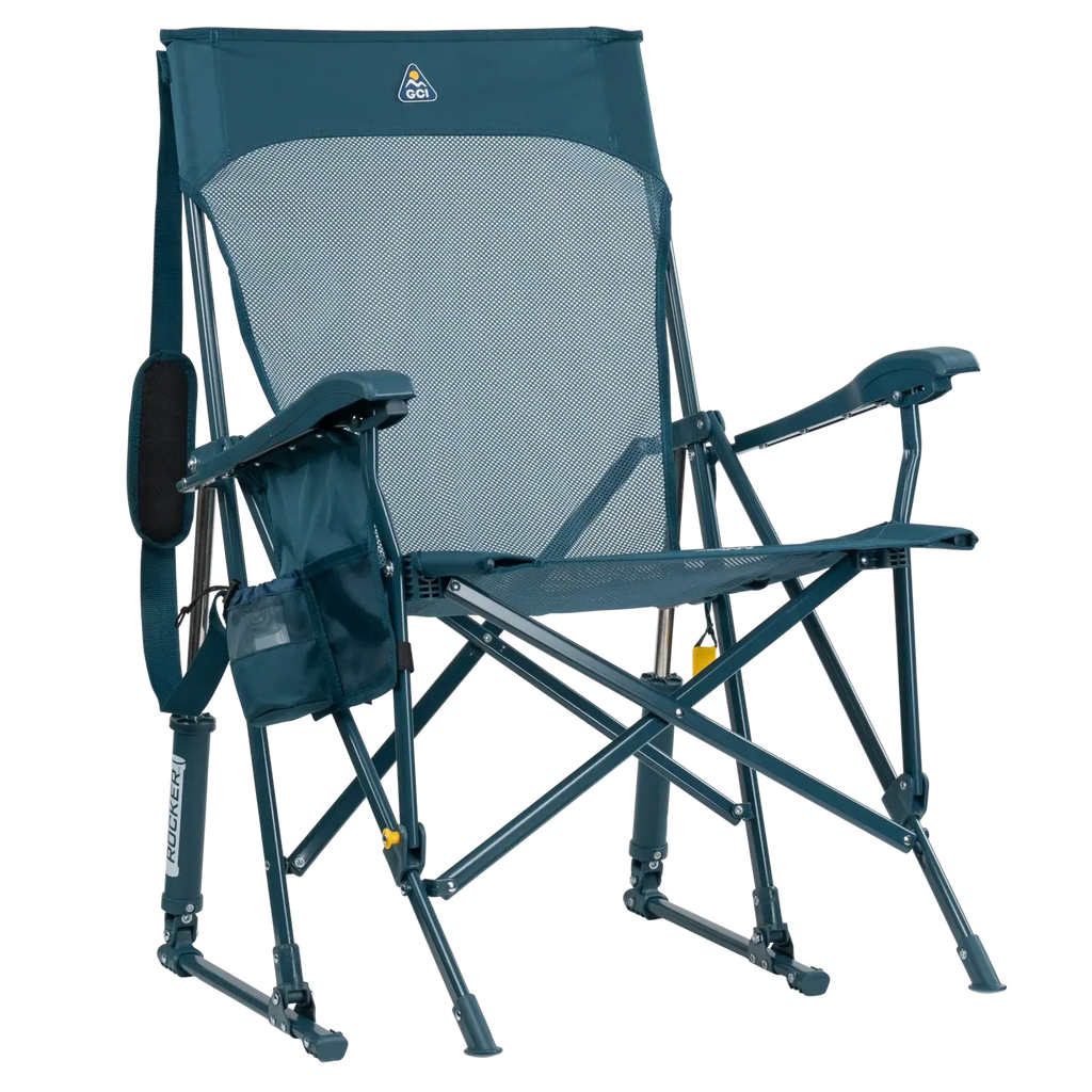 Heavy-Duty Freestyle BreezeRocker - Choice 504 - RoadTrip Rocker Smooth Motion Camp Chair - Teal