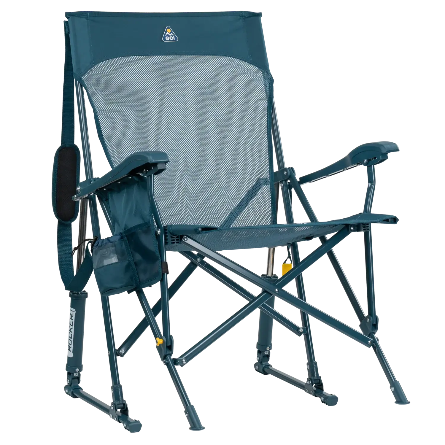 Heavy-Duty Freestyle BreezeRocker - Choice 504 - RoadTrip Rocker Smooth Motion Camp Chair - Teal