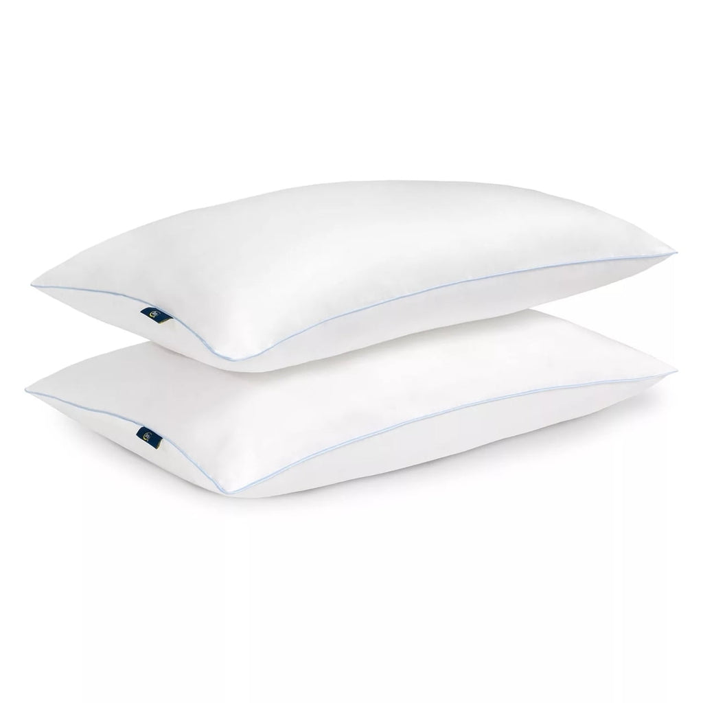 Ergonomic Memory Foam Comfy Sleep Eco-Friendly Bed Pillow Standard/Queen (2 Pk) - Decorative Throw Pillow Cushion for Sofa & Bed Detail