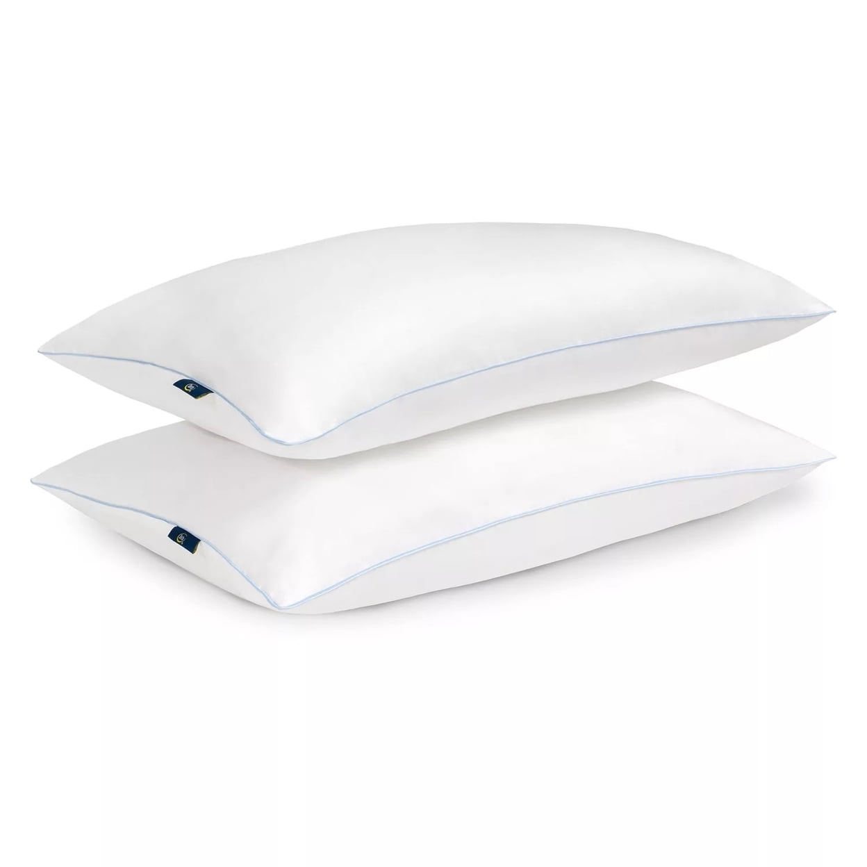 Ergonomic Memory Foam Comfy Sleep Eco-Friendly Bed Pillow Standard/Queen (2 Pk) - Decorative Throw Pillow Cushion for Sofa & Bed Detail