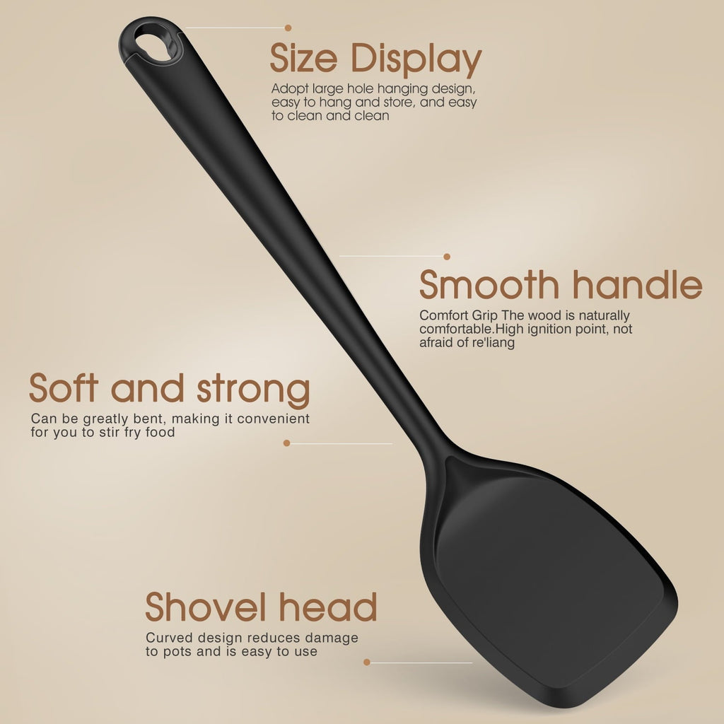High-Precision Silicone Kitchen Utensils Set, 600°F Heat Resistant Silicone Cooking Utensils, Spatula, Spoon, Whisk, Tongs, Kitchen ... - Professional Kitchen Tool for Culinary Enthusiasts Detail
