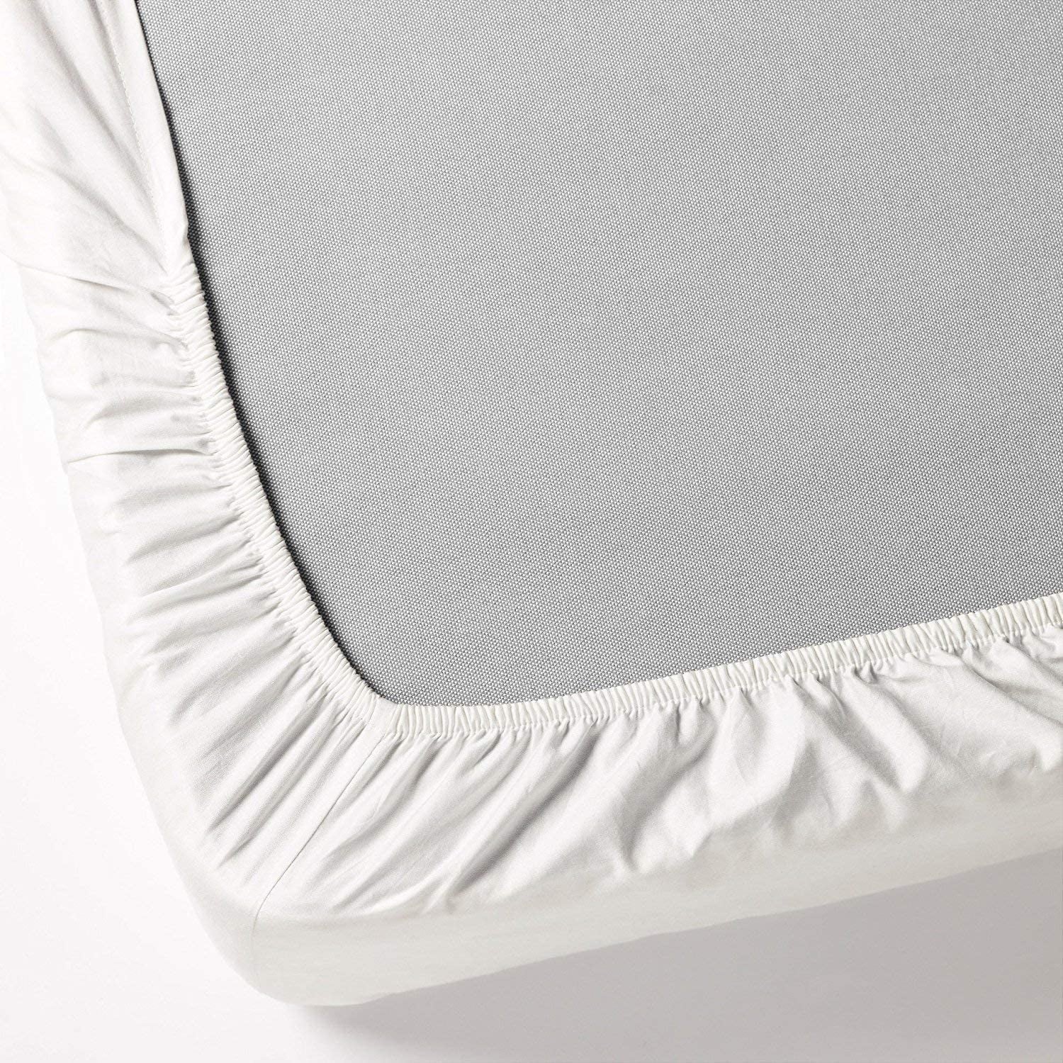 Wrinkle-Resistant 4 Pack - Fitted Hospital Bed Sheets, Soft Knitted Jersey Knit Sheet, 36"x84"x16" - Cooling Hotel Quality Bedding Sheets and Pillowcases Detail