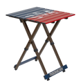 Multi-Functional Cook Compact Camp Table 20 - USA Anniversary Deluxe - Choice 757 - Multi-Functional Heavy-Duty Grilling Table Counter - Default Title
