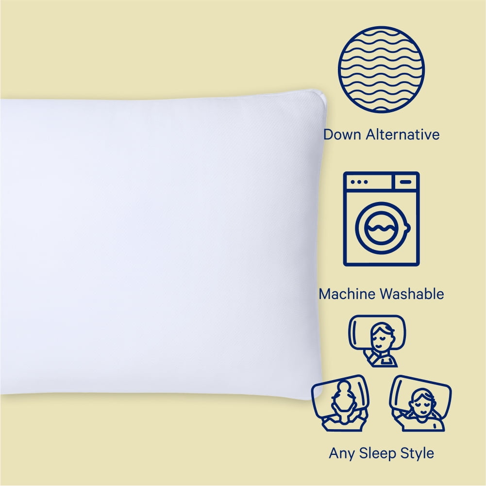 Fluffy Shredded Sleep Essential Cooling Pillow, Standard - Ergonomic Memory Foam Pillow for Neck Pain Support Detail