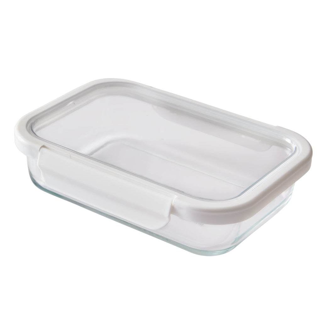 Playful Geometric 2.3Cup Rectangle Glass Food Storage Container with Tritan Lid. Set of 2, 4 Pieces, Best Used f... - Playful Star & Heart Shaped Geometric NeeDoh Detail