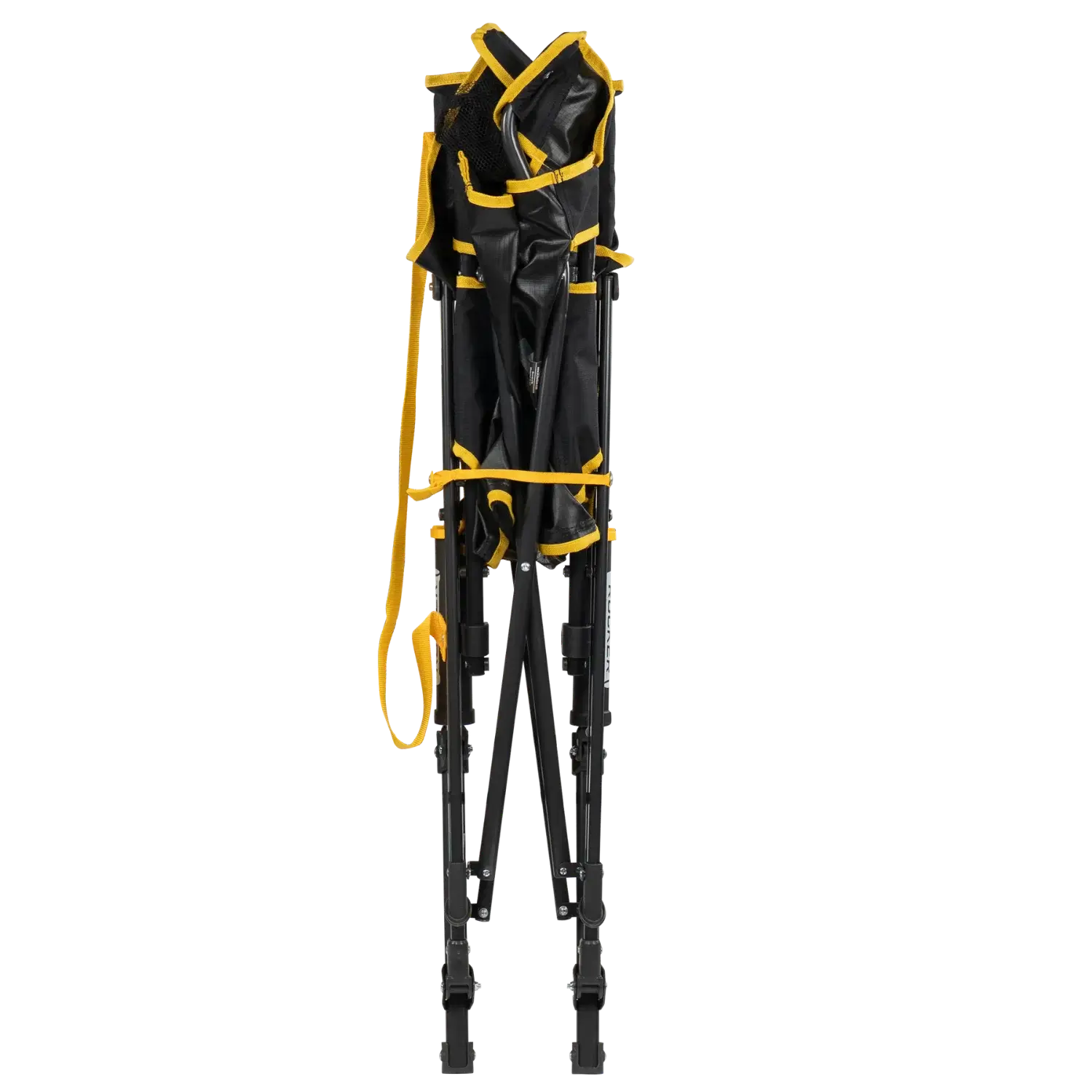 Luxury Camp College Comfort Pro Rocker - Iowa Hawkeyes - Choice 249 - Freestyle Rocker Portable Outdoor Folding Chair Detail