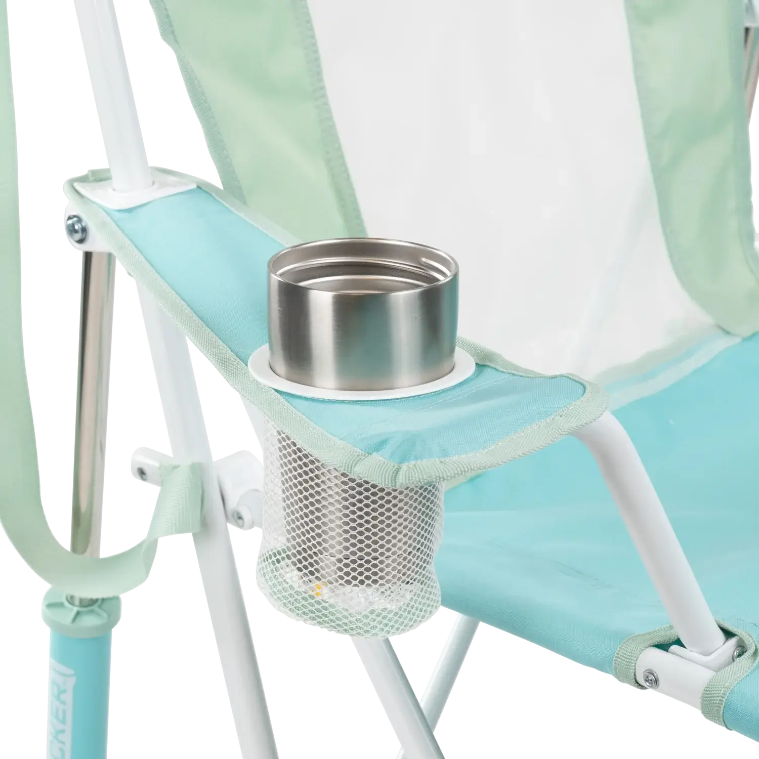 Smooth Motion Comfort Pro Rocker - Choice 375 - Patented Spring-Action Rocking Chair for Camping Detail