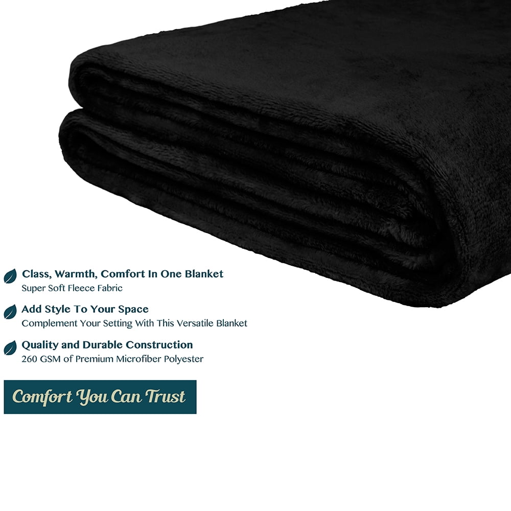 Lightweight Warm Fleece Blanket Throw | Super Soft, Plush, Luxury Flannel Throw | Lightweight Microfiber Blanket for Sofa Couch Bed 50... - Super Soft Reversible Sherpa Flannel Blanket Detail