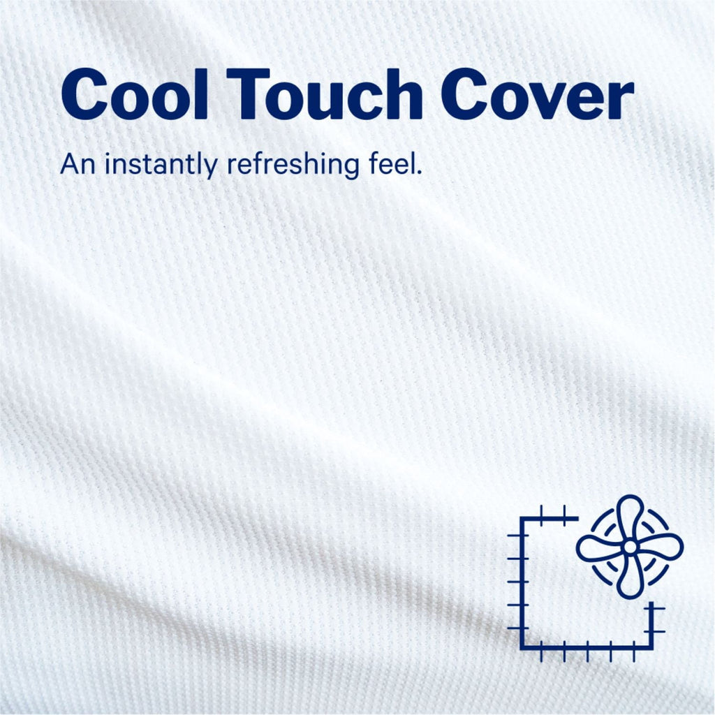 Decorative Plump Essential Cooling Hybrid Pillow, Standard - Orthopedic Shredded Foam Bed Pillow Set Detail