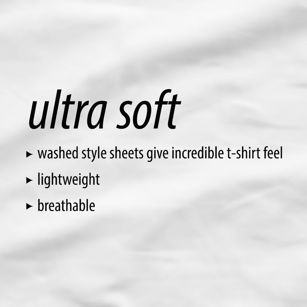 Ultra-Soft Ultra Soft Microfiber Bed Sheet Set, Twin-XL, Indigo, 3 Piece - Cooling Hotel Quality Bedding Sheets and Pillowcases Detail