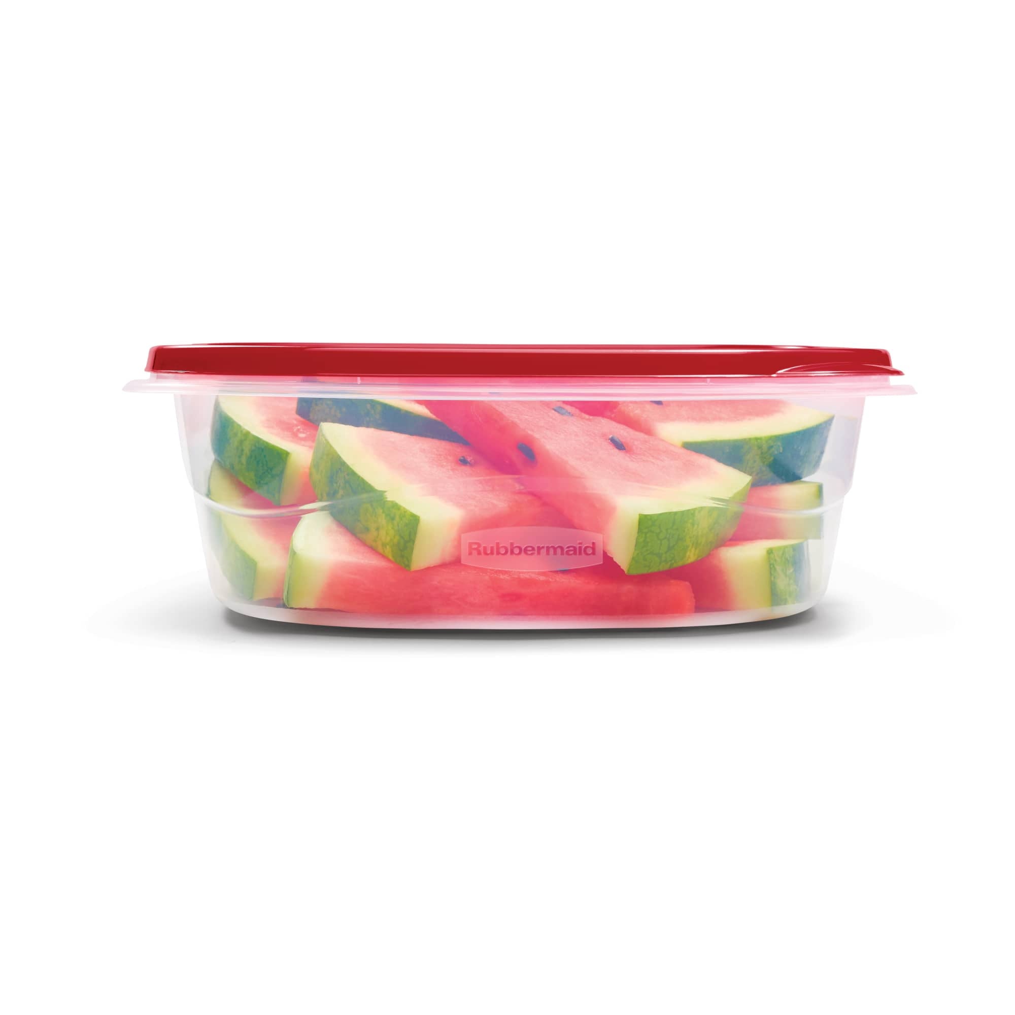 Sweet Treat Shaped 1.26-Cup Small Square Food Storage Containers, Ruby Red, 5 pack - Deliciously Soft Cupcake Sensory Glob Detail